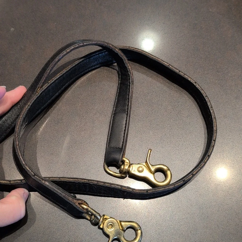 Vintage Coach Swinger 4040 Black Project Bag - Picture 9 of 14